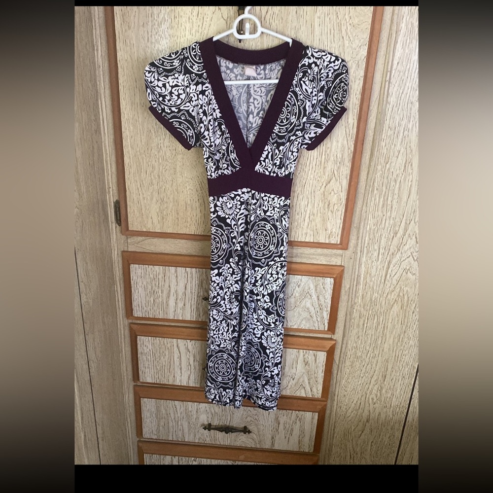 Body central v-neck casual dress size small - Picture 1 of 5